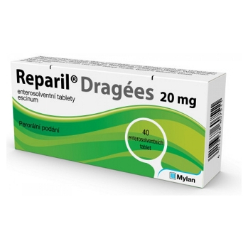 REPARIL - Dragées 20 mg 40 tablet