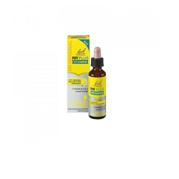 RESCUE® PLUS Krizové kapky s obsahem vitamínů B5 + B12 20 ml (Bylinné doplňky stravy) - Přírodní, Vícesložkové