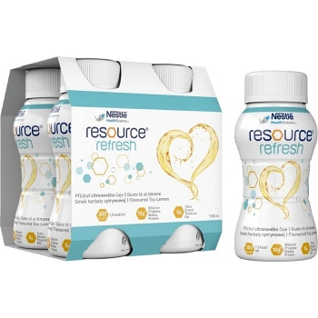 RESOURCE Citronový čaj 4 x 200 ml (Výživa v nemoci a pro seniory) - Doplňkové