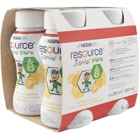 RESOURCE Junior fibre vanilka 4 x 200ml