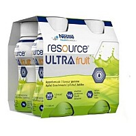 RESOURCE Ultra fruit perorální roztok jablko 4 x 200ml