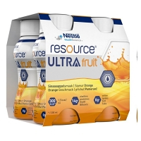 RESOURCE Ultra fruit pomeranč perorální roztok 4 x 200ml