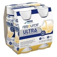 RESOURCE Ultra hight protein vanilkový 4 x 125 ml