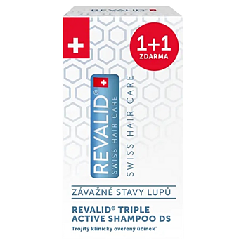 Revalid Triple Active Shampoo DS 150ml 1+1 ZDARMA (Kosmetické balíčky)