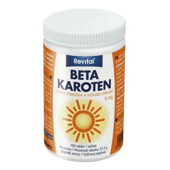 REVITAL Beta-karoten 6 mg 120 tablet