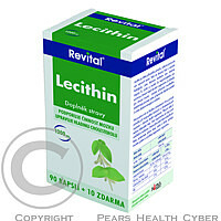 Revital Lecithin 1200 mg cps. 90 + 10