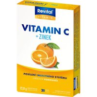 REVITAL vitamín C + zinek 30 tablet REVITAL vitamín C + zinek 30 tablet