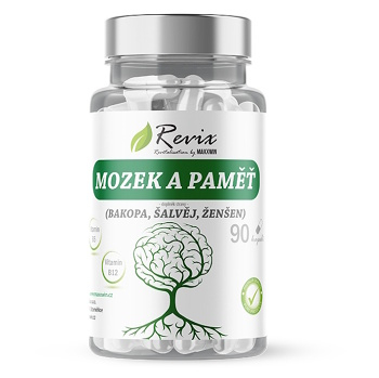 REVIX Mozek a paměť 90 kapslí (Na energii, při únavě) - Vícesložkové