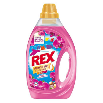 REX Aromatherapy Prací gel Orchid Color 19 praní 855 ml