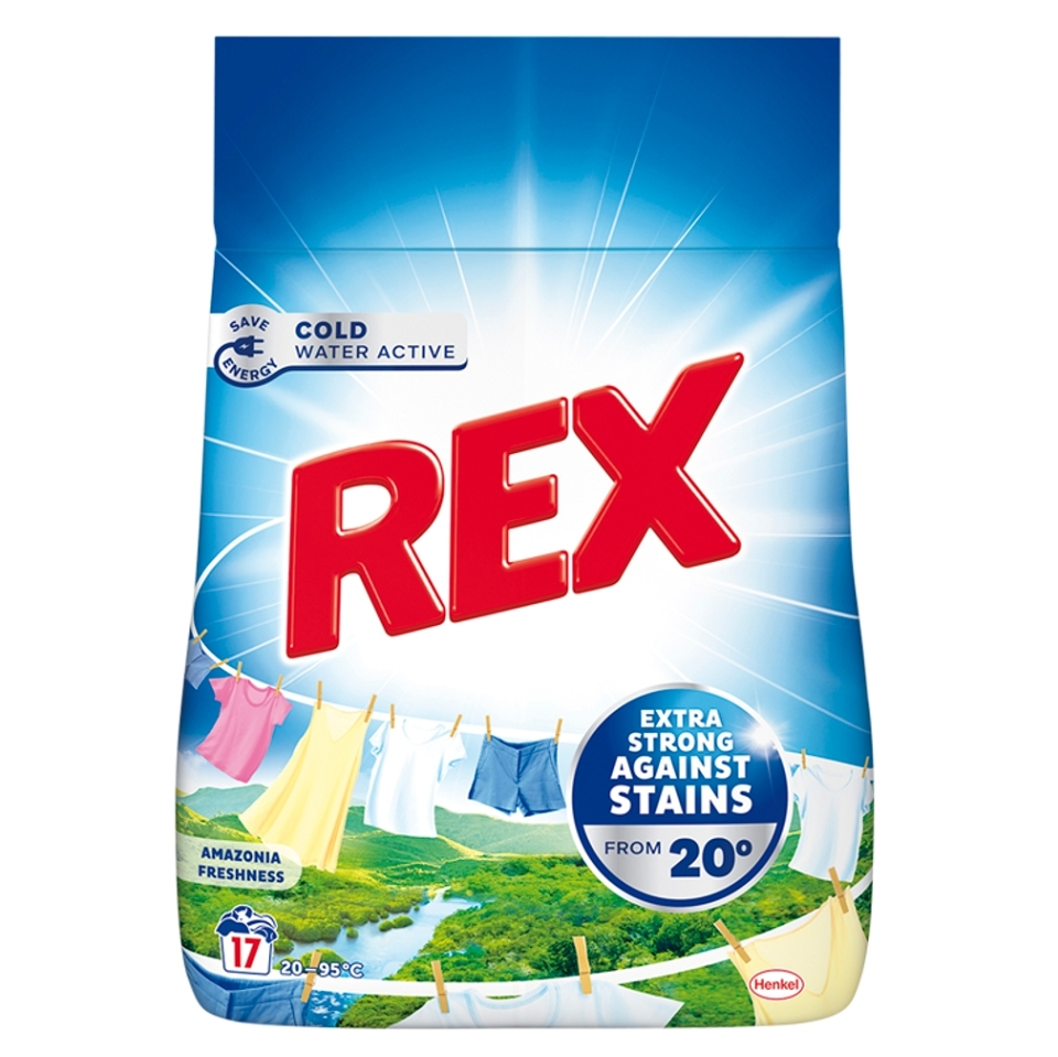 E-shop REX Prací prášek Amazonia Freshness 17 praní 1,02 kg