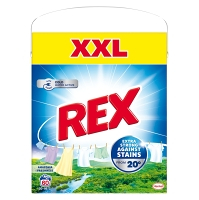 REX Prací prášek Amazonia Freshness Box 60 praní 3,3 kg