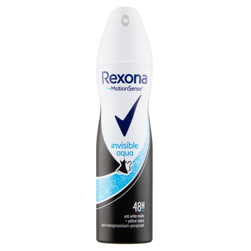 E-shop REXONA Invisible Aqua Antiperspirant sprej 150 ml