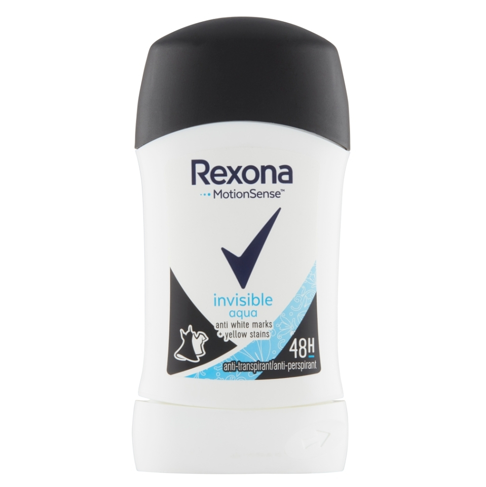 E-shop REXONA Invisible Aqua Tuhý antiperspirant 40 ml