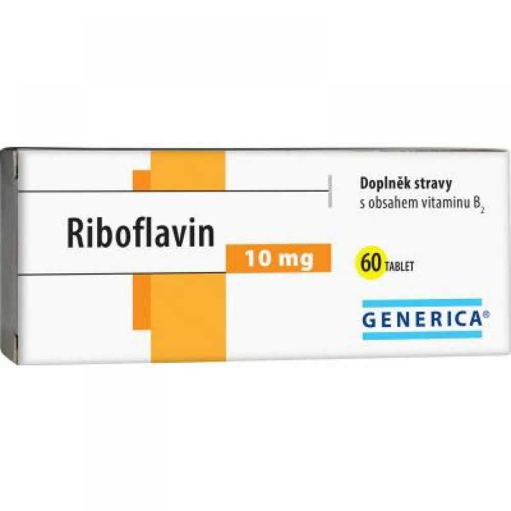 Levně GENERICA Riboflavin 60 tablet