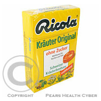 RICOLA Originální pastilky bez cukru 50g
