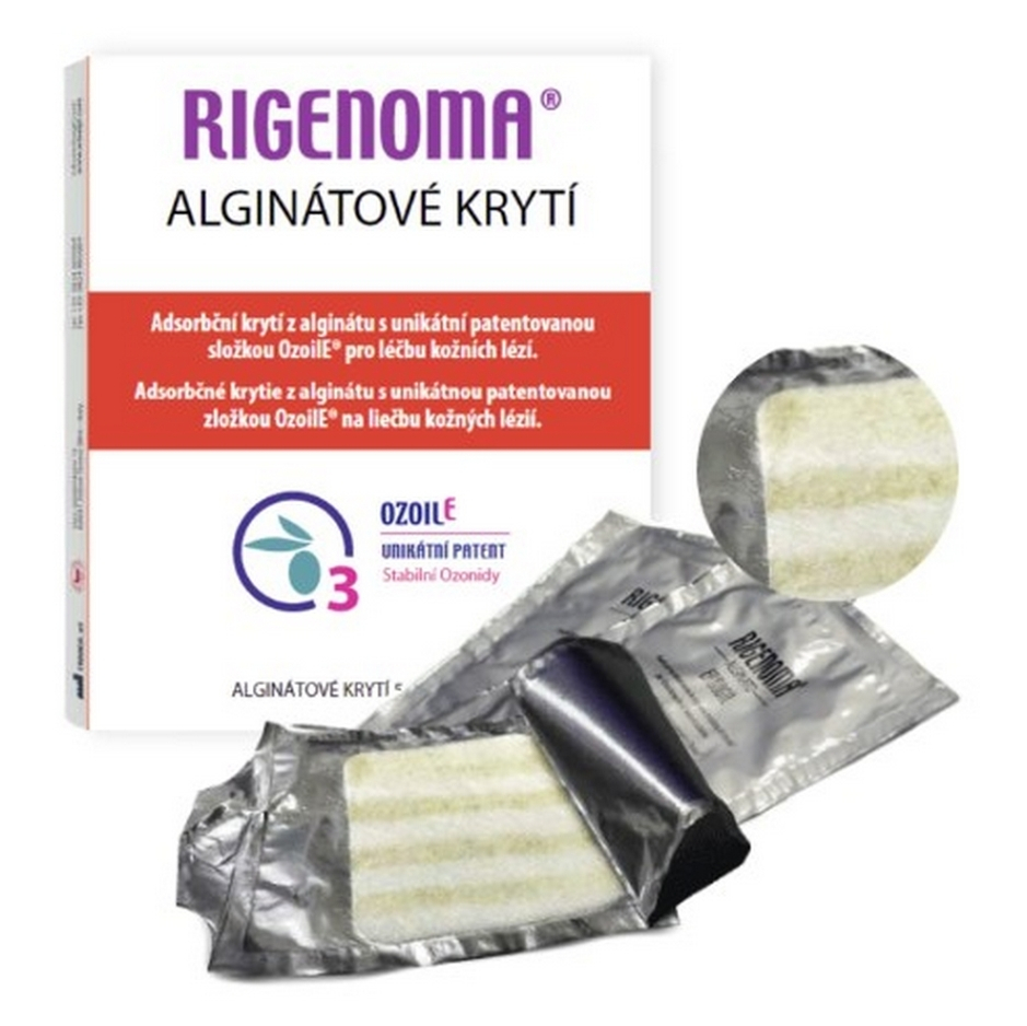 RIGENOMA Alginátové krytí 5 kusů