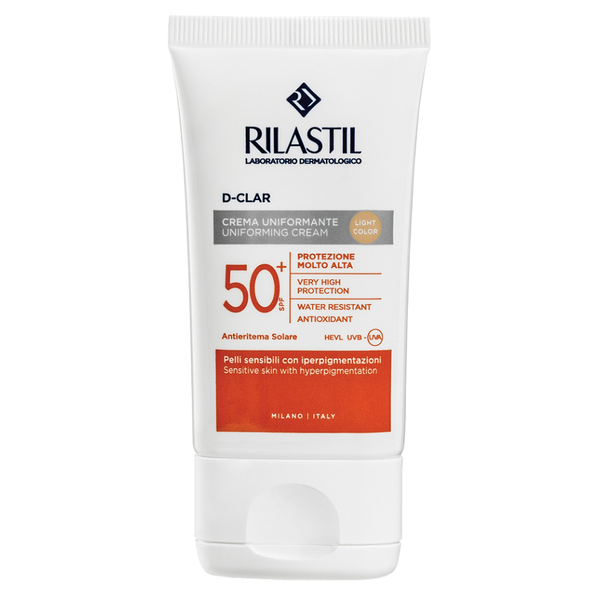 E-shop RILASTIL D-Clar Tónující ochranný krém SPF50+ Light Color 40 ml