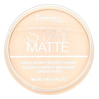 RIMMEL LONDON Stay Matte Kompaktní pudr 001 Transparent 14 g