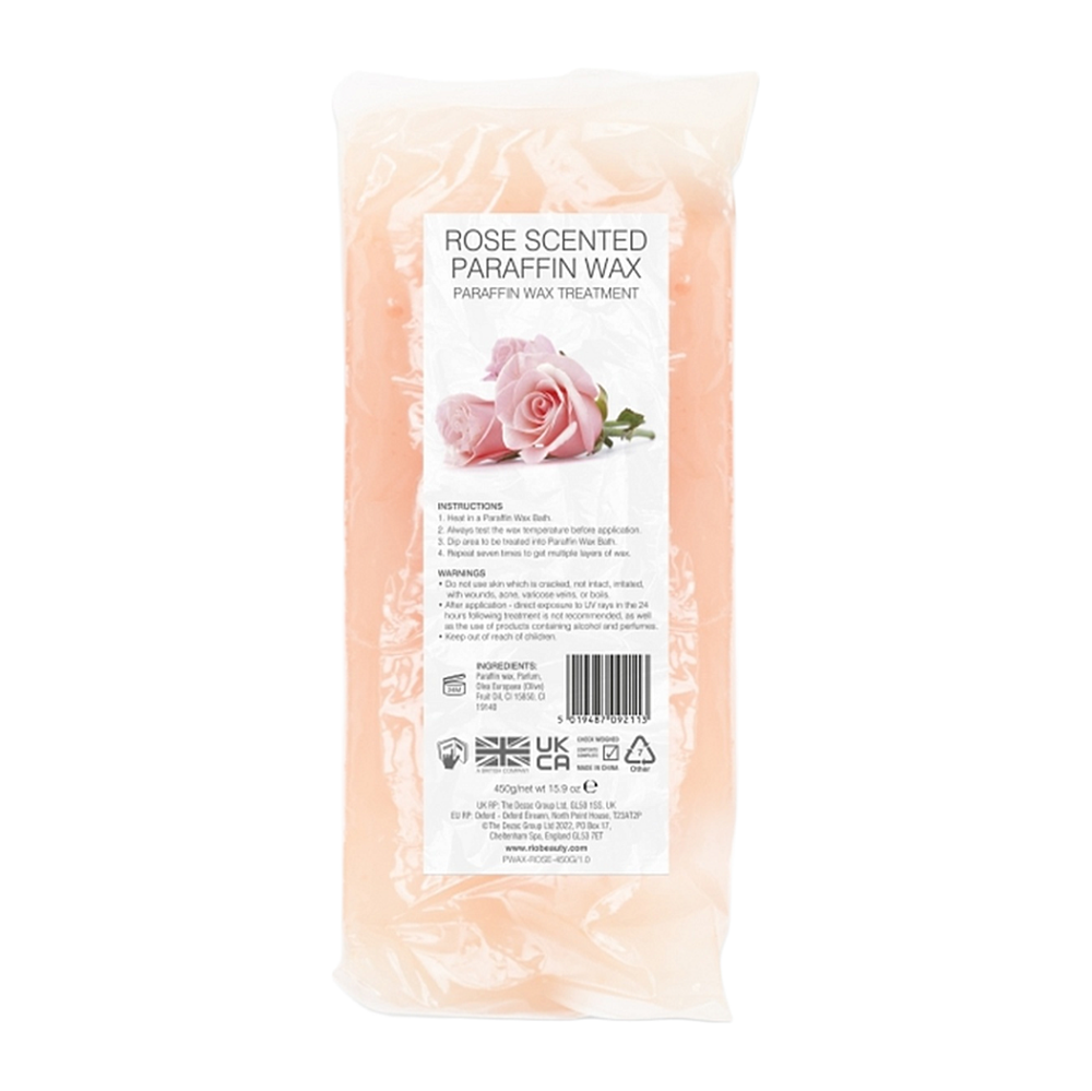 Rio PWAX Vosk pro parafínovou lázeň 450 g Rose