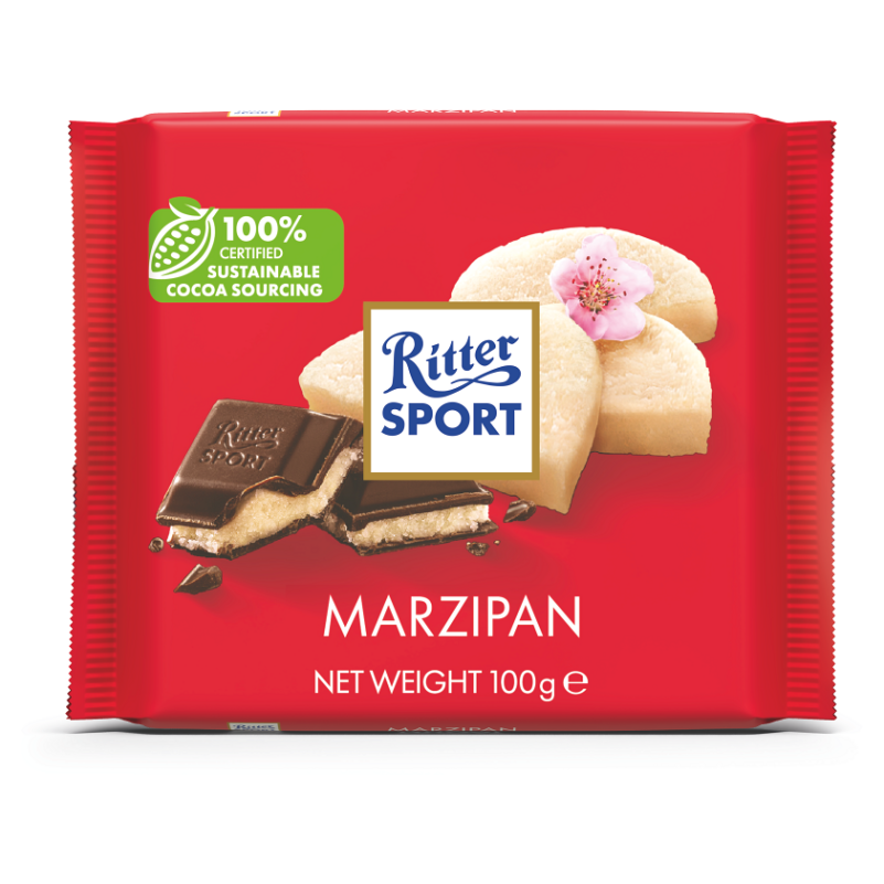 E-shop RITTER SPORT Čokoláda s marcipánem 100 g
