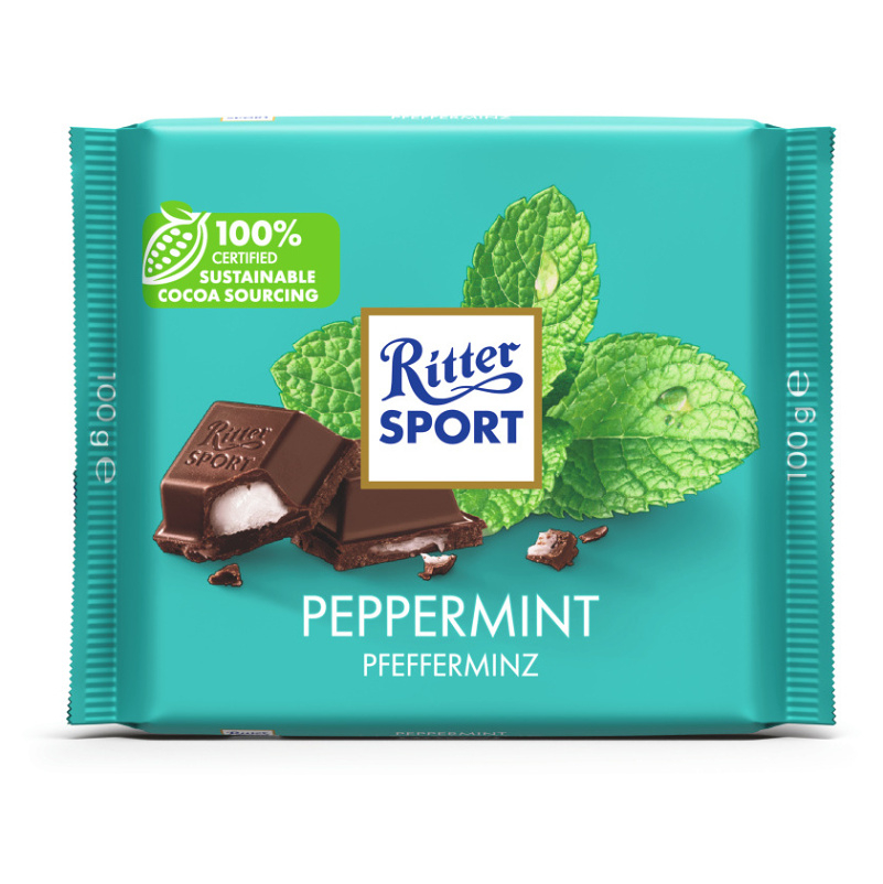 E-shop RITTER SPORT Peppermint čokoláda 100 g