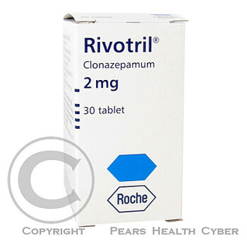 RIVOTRIL 2 MG  100X2MG Tablety