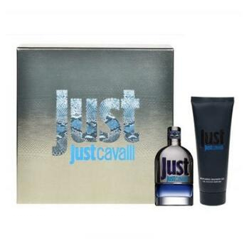ROBERTO CAVALLI Just Cavalli for Men – Toaletní voda pro muže 50 ml + 75 ml sprchový gel DÁRKOVÁ SADA