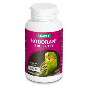 ROBORAN Prášek pro exoty 100 g (Veterinární doplňky stravy pro ptáky)