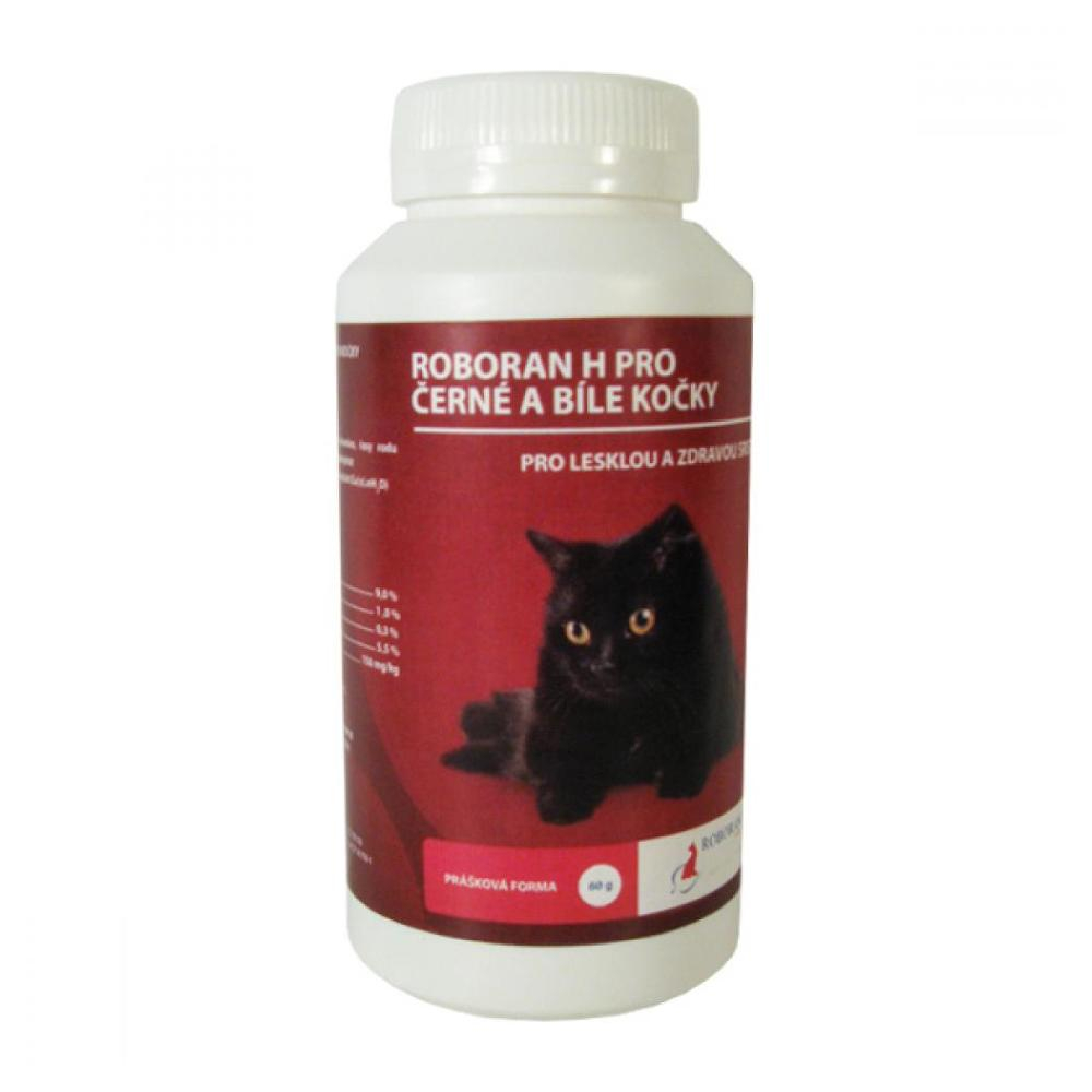 E-shop ROBORAN H pro kočky Černé a Bílé prášek 60 g