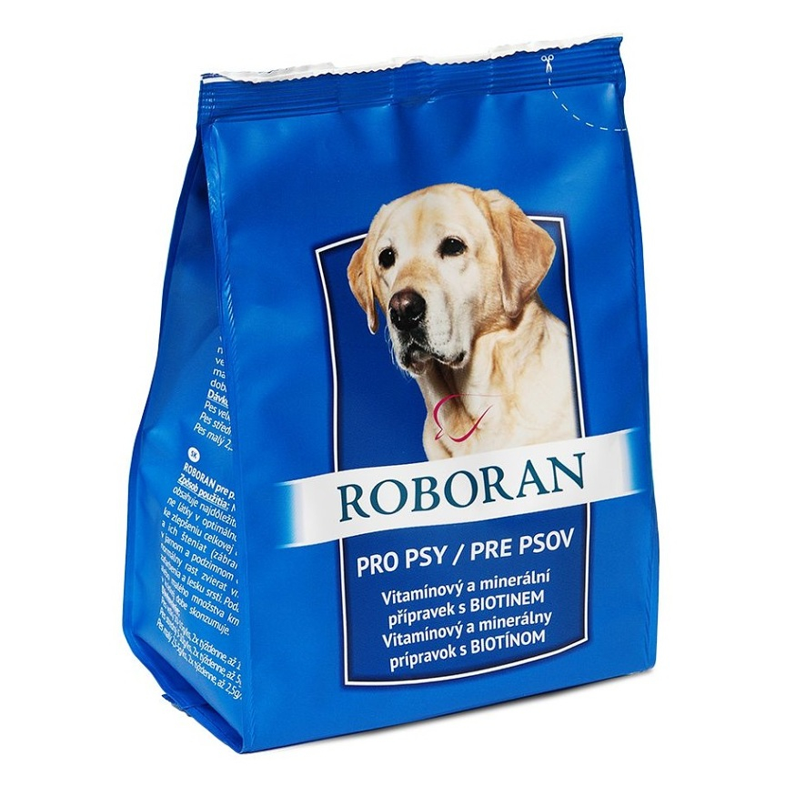 E-shop ROBORAN pro psy s biotinem prášek 500 g