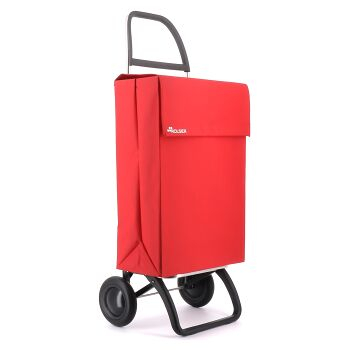 ROLSER Jean ln 2 nákupní taška na kolečkách červená (Nákupní tašky na kolečkách) - Voděodolné