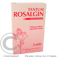 ROSALGIN  5X0.5GM Prášek pro  poševní roztok