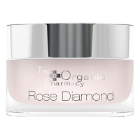 THE ORGANIC PHARMACY Rose Diamond pleťový krém s diamantovým práškem 50 ml