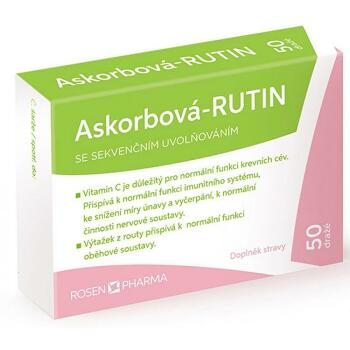 ROSEN PHARMA Askorbová - rutin 50 tablet