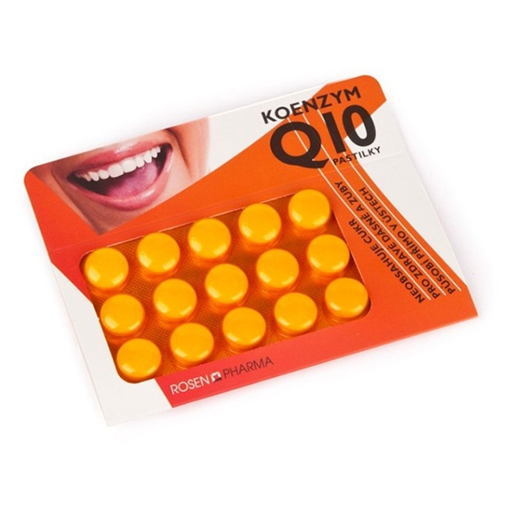 E-shop ROSEN PHARMA Koenzym Q10 30 mg 15 pastilek