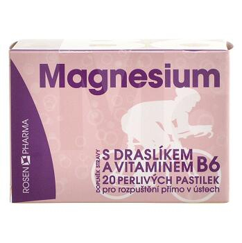 ROSEN PHARMA Magnesium 300 mg 20 perlivých pastilek