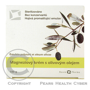 Rosen Magneziový krém s olivovým olejem 100g