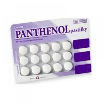Rosen PANTHENOL pastilky 15ks (Akce) - Přírodní