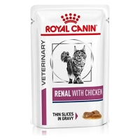 ROYAL CANIN Renal kuřecí kapsa pro kočky 12 x 85 g
