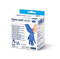 PEHA-SOFT Nitrile Fino Rukavice vyšetřovací velikost L 10 kusů