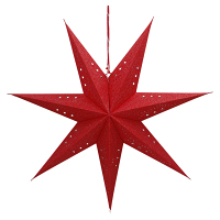 RETLUX RXL 362 hvězda červená 10 LED 60 cm