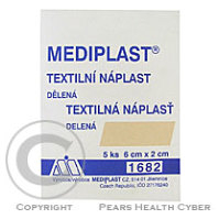 Rychloobvaz Mediplast 6 x 2 cm 5 ks 1682