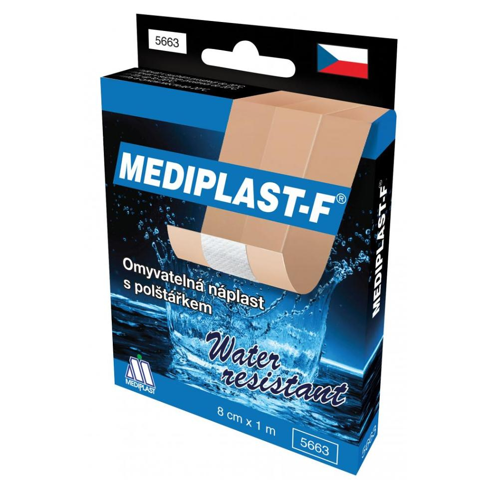Levně MEDIPLAST-F rychloobvaz náplast omyvatelná 8 cm x 1 m