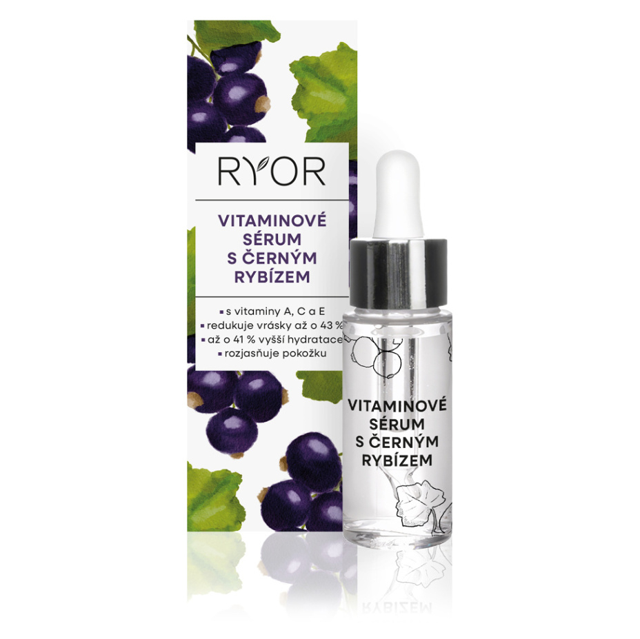 RYOR Vitaminové sérum s černým rybízem 15 ml