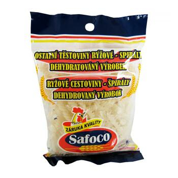 SAFOCO Rýžové těstoviny Spirály 200 g