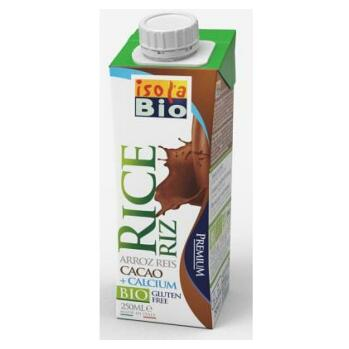 Rýžový nápoj s vápníkem a kakem ISOLA BIO 250 ml (Bio nápoje)