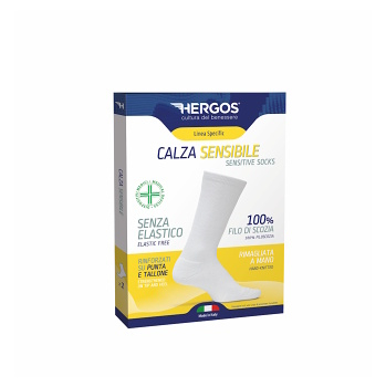 SABATINI HERGOS Calza sensibile specific ponožky černé, Velikost: L (Ponožky)