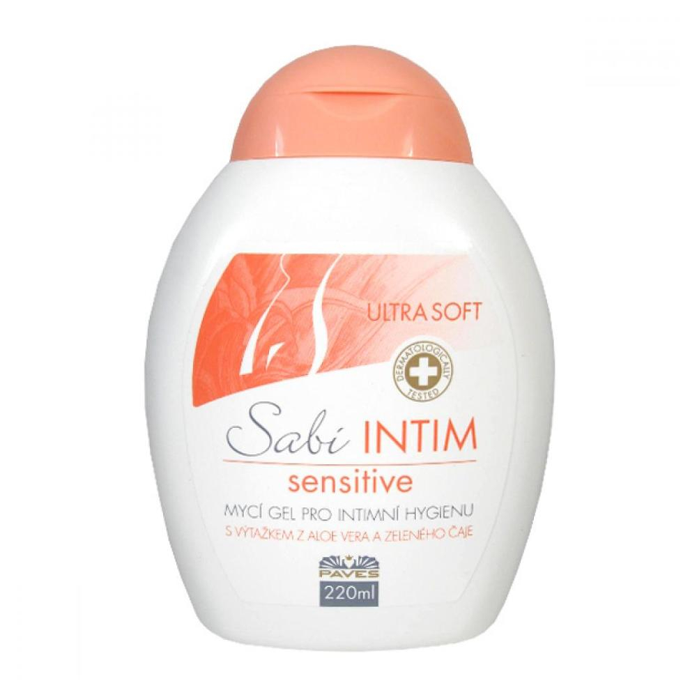 SABI Intim SENSITIVE jemný mycí gel ženy 220ml PAVES