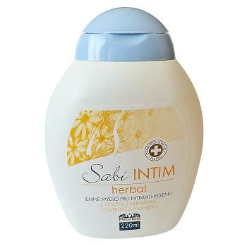 SABI intimní bylinné krémové mýdlo pro ženy 220ml PAVES