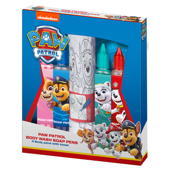PAW PATROL Sada mýdlových pastelek na tělo Tlapková patrola (Hračky do vody)